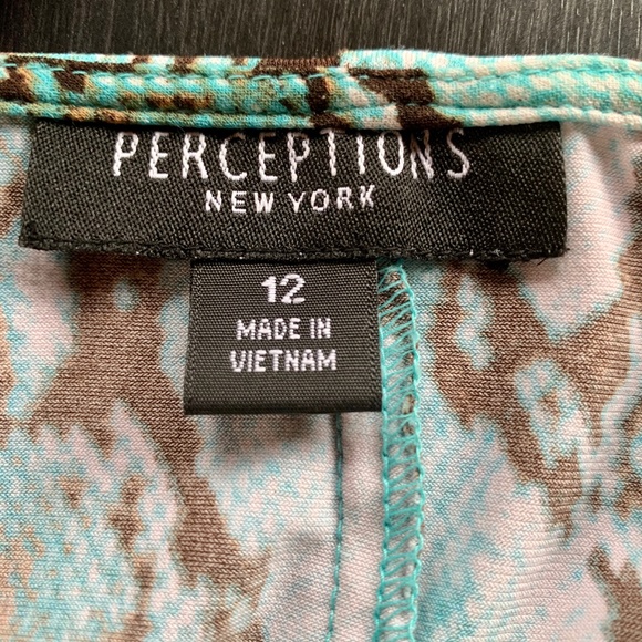 Perceptions New York Stretch Snake Pattern Midi - Picture 5 of 7